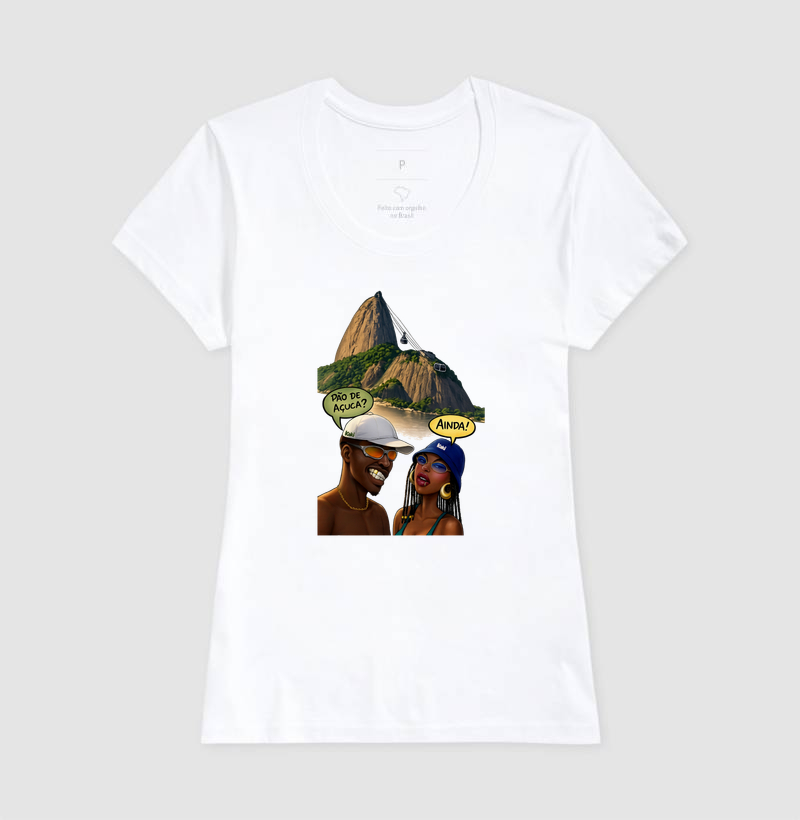 Camiseta Pão de Açuca Kaki Regular Fit  - Imagem 5