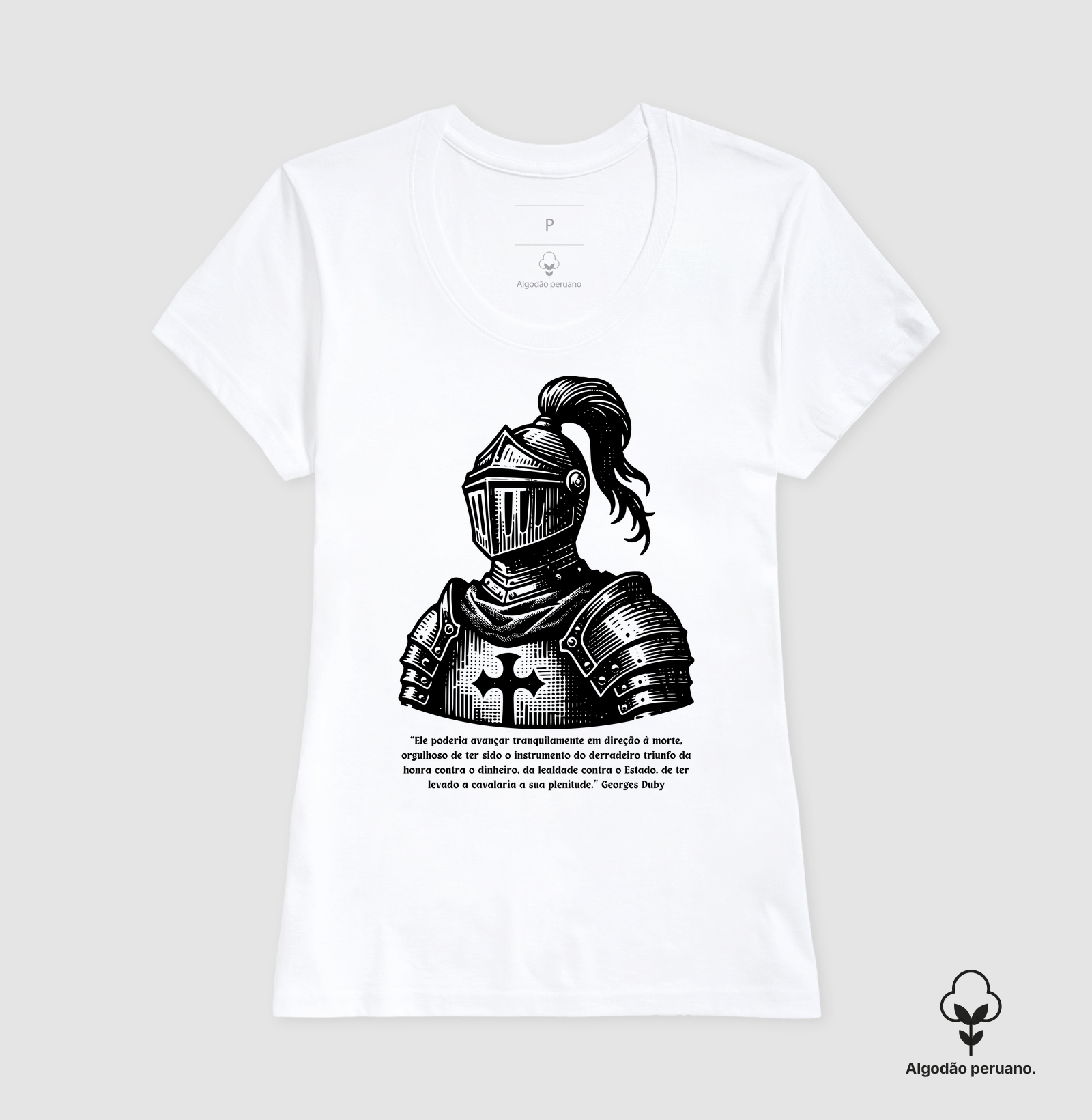 Camiseta Algodão Peruano Cavaleiro da Ordem - Imagem 13