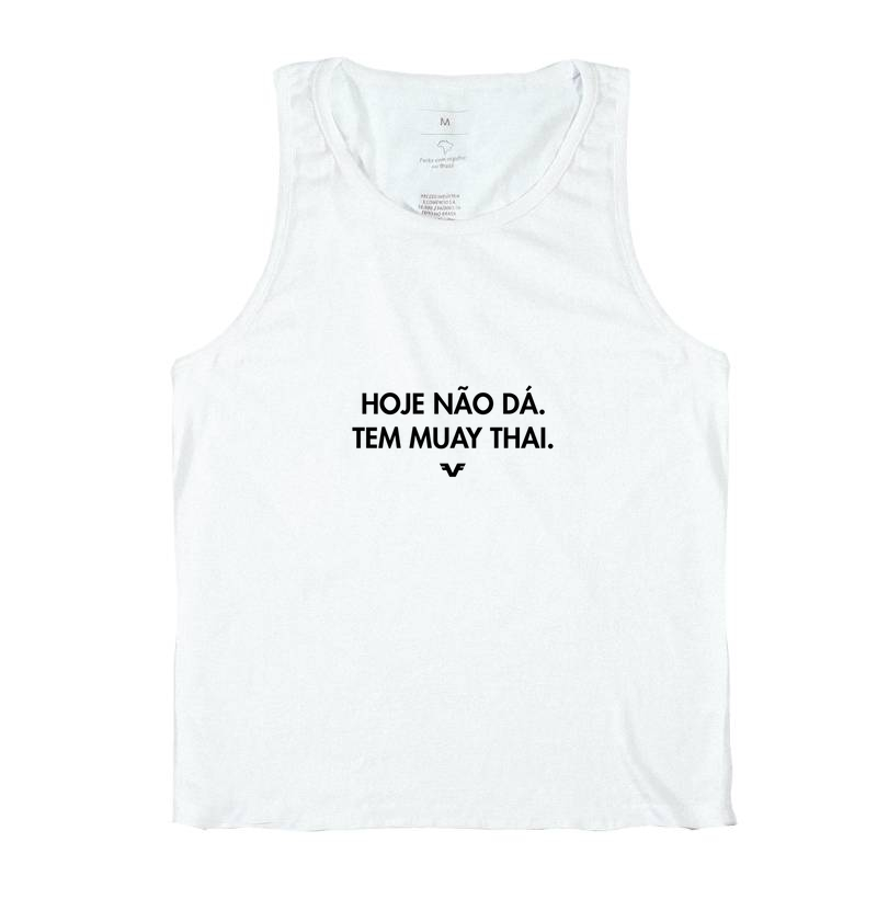 Regata Hoje não dá. Tem Muay Thai.