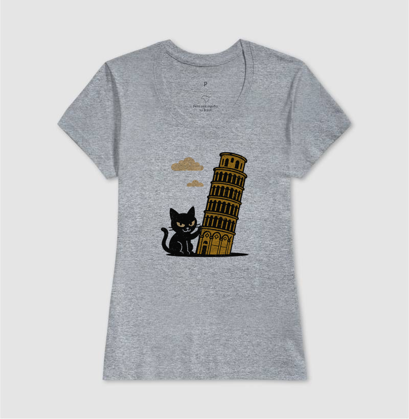 Camiseta Pizza-Cat - Imagem 5
