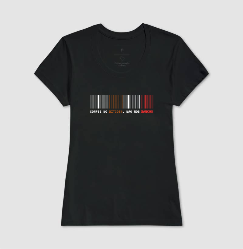 Camiseta Confie no Bitcoin, Não nos Bancos - Imagem 5