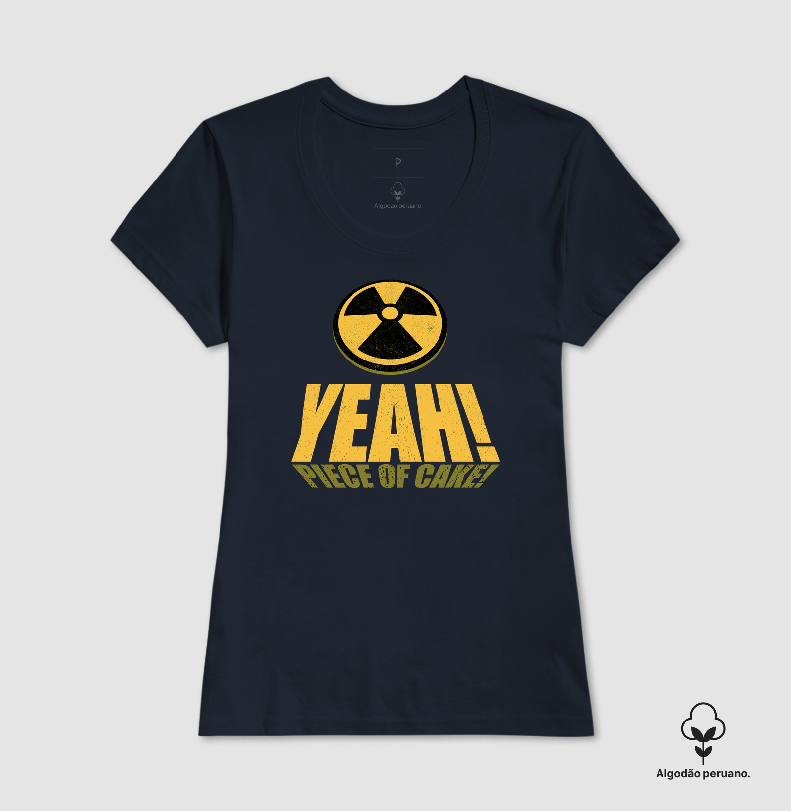 Camiseta Algodão Peruano Piece of Cake - Imagem 6
