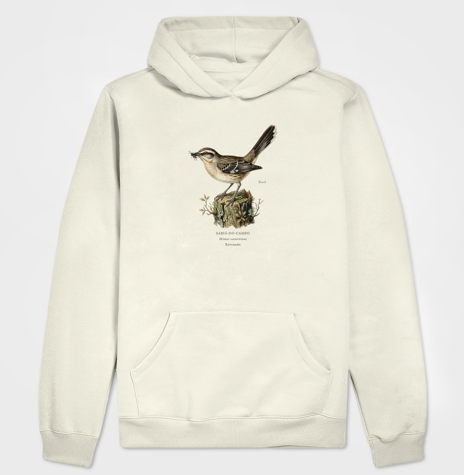 Naturalistas - Sabiá-do-campo - Moletom Hoodie - Imagem 5