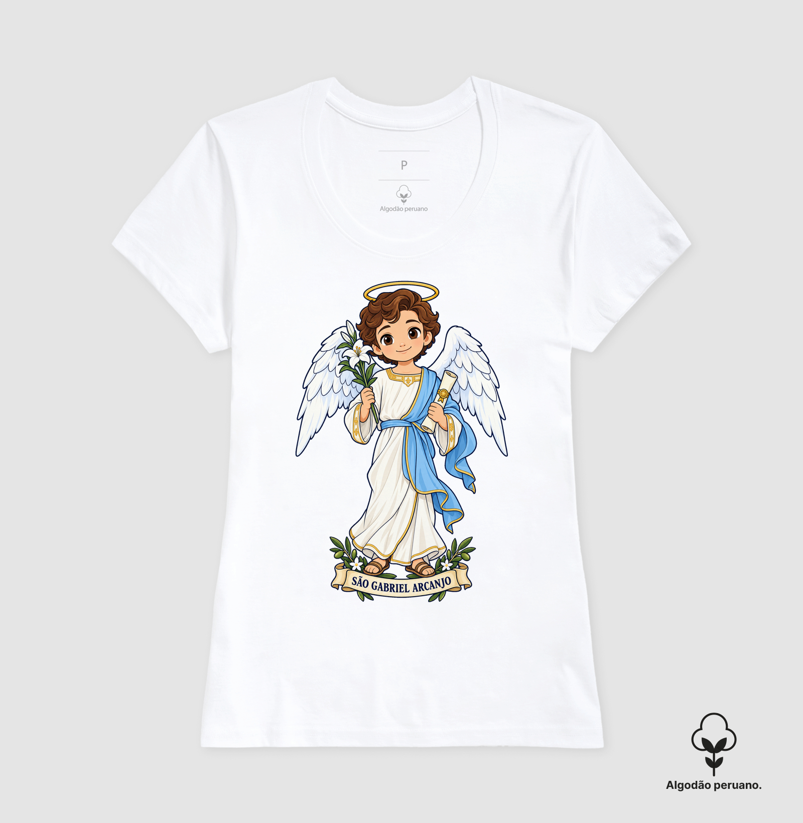 São Gabriel Arcanjo estilo chibi - Imagem 5
