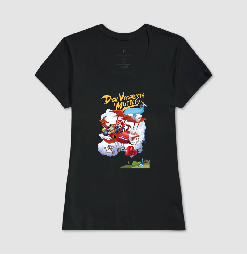 Camiseta Dick Vigarista e Muttley - Imagem 3