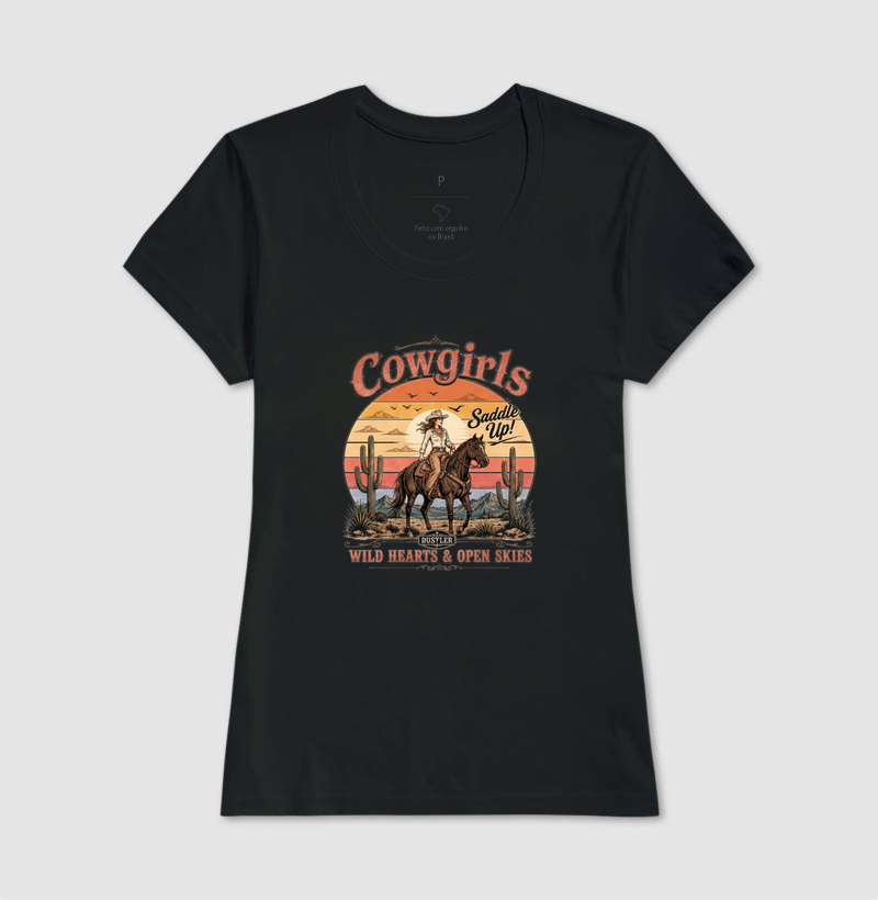 Baby Look Cowgirls Saddle Up - Imagem 2