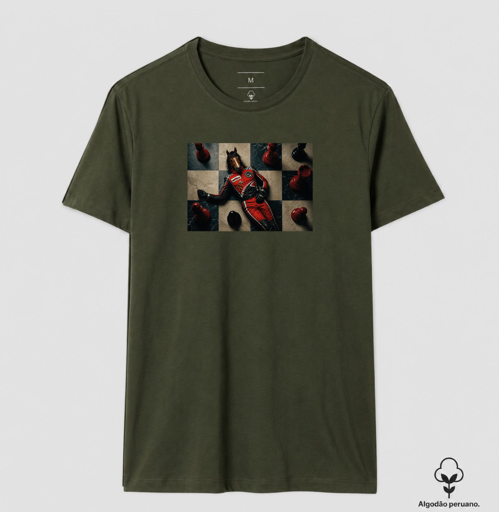 Camiseta Peruano Xeque-Mate (Masculina) - Imagem 5