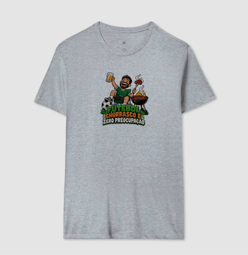 Camiseta Futebol e Churrasco. - Imagem 4