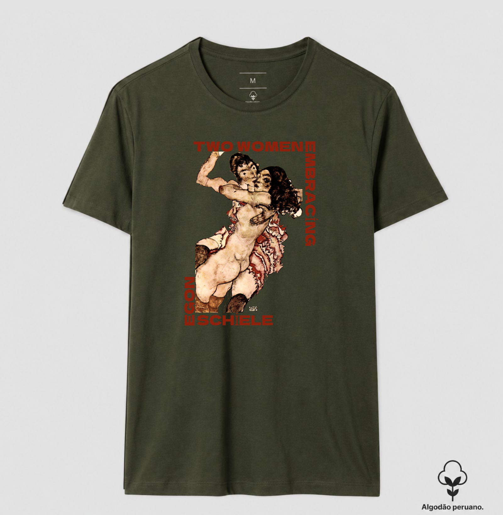 Duas mulheres se abraçando (1915) - Egon Schiele - Imagem 3