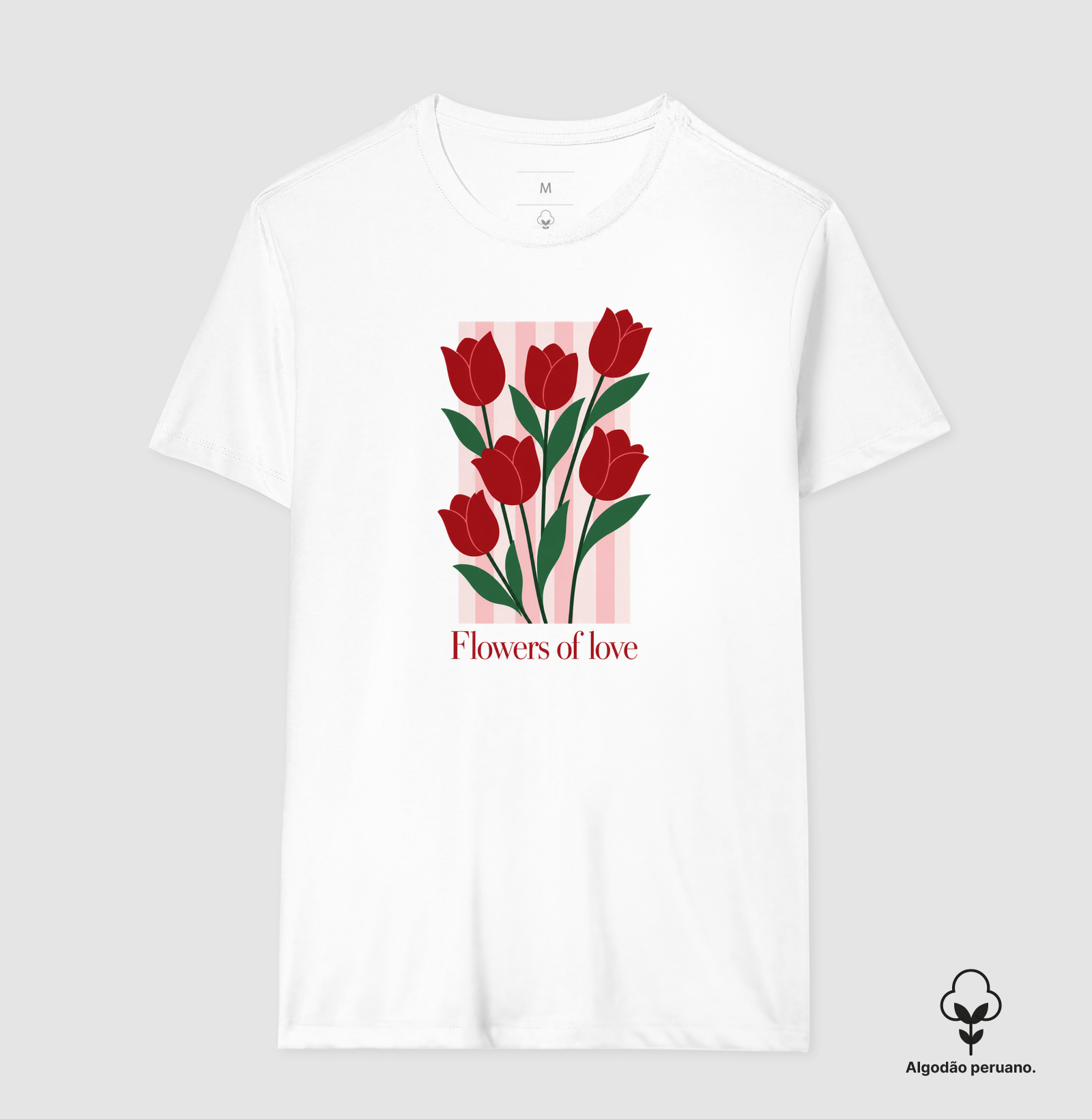 Camiseta Flowers of love - Imagem 7