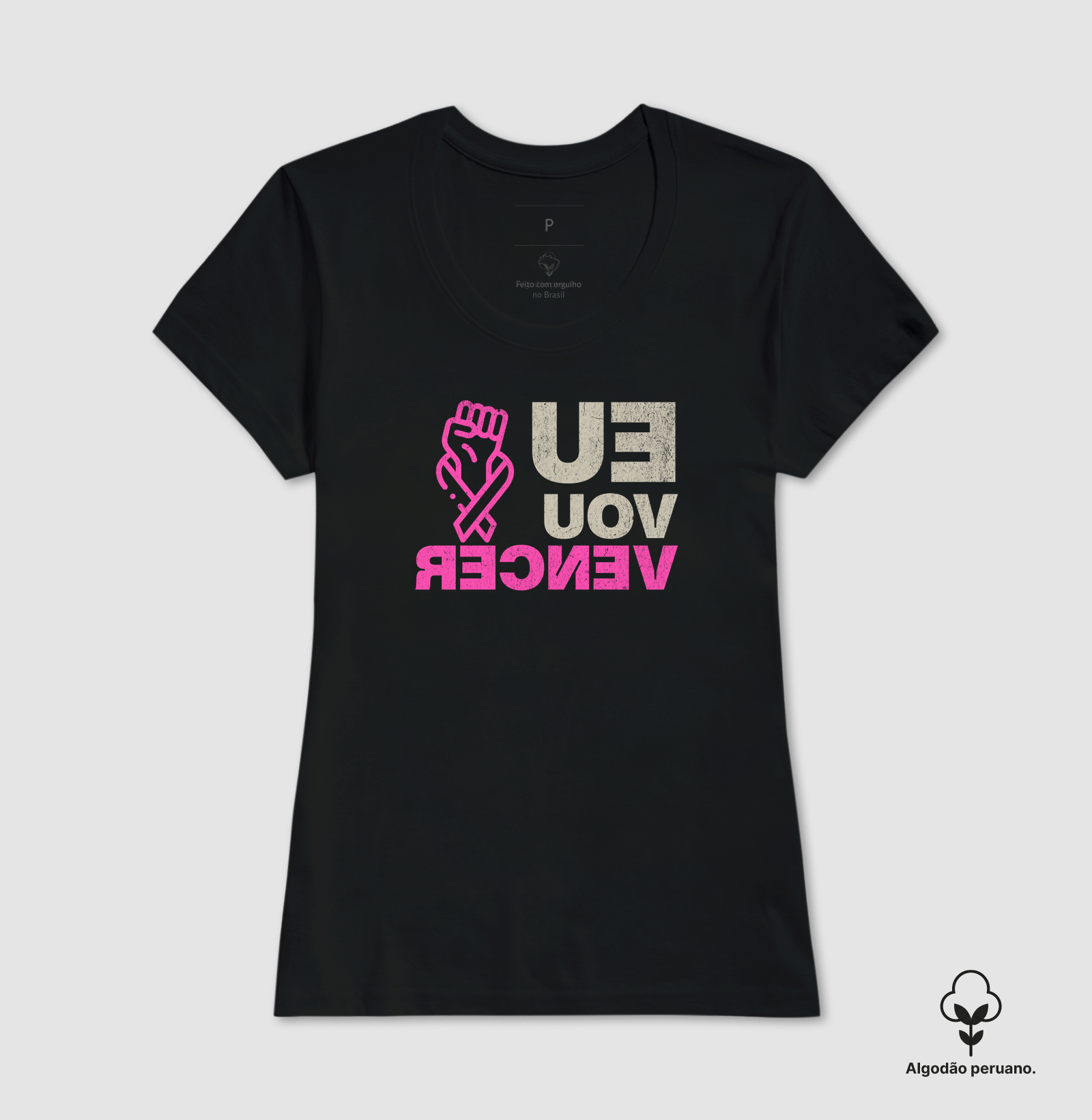 Eu Vou Vencer - Camiseta Pima - Imagem 2