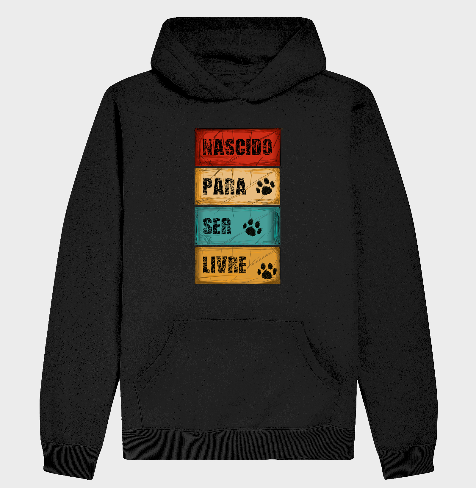 Hoodie Moletom Nascido para Ser Livre - Imagem 2