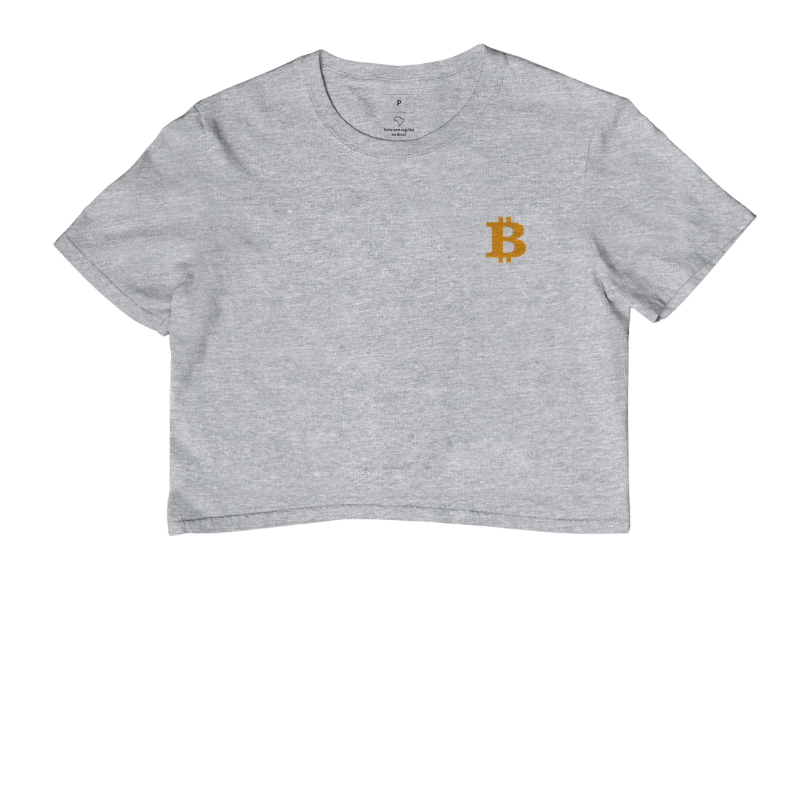 Cropped Bitcoin Minimalista - Imagem 7