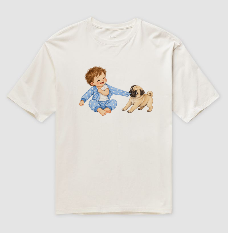 Pug Puxando Pijama - Imagem 4