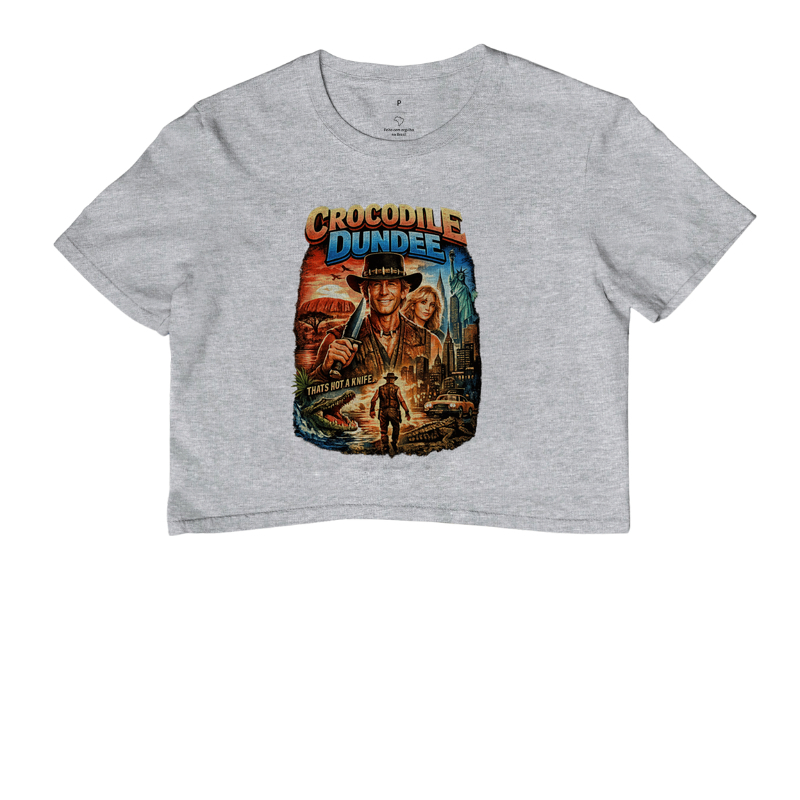 Camiseta Crocodilo Dundee Knife - Imagem 6