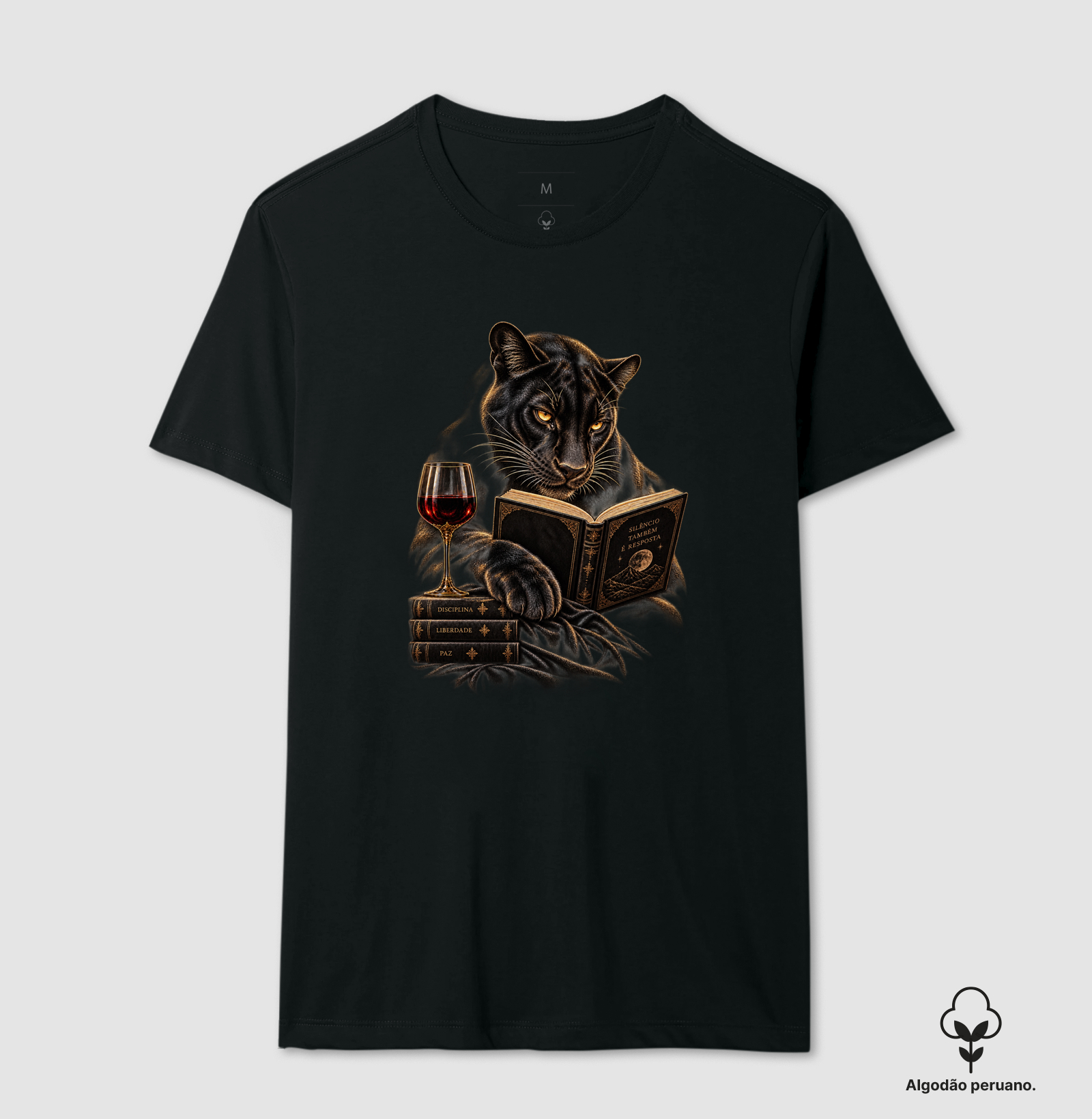 Camiseta Pantera Leitora - Imagem 2