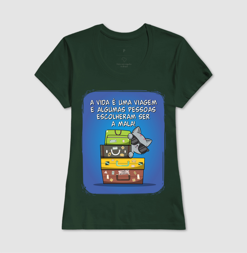 Camiseta Gato Sincero Mala - Imagem 13