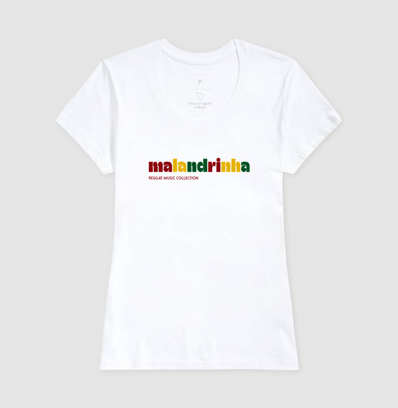  Camiseta Malandrinha. Coleção Reggae.  Masculino e feminino. Algodão Premium. - Imagem 7