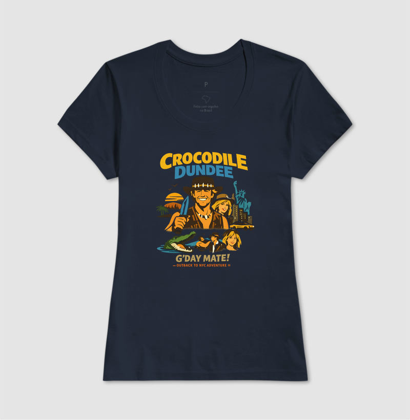 Camiseta Crocodilo Dundee Day Mate - Imagem 7