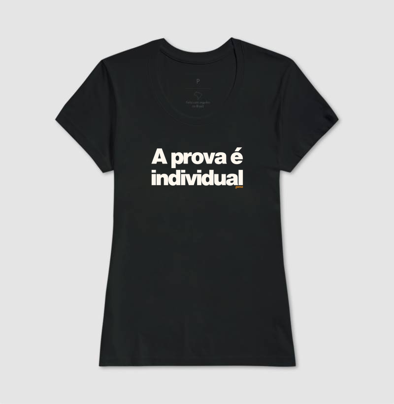 A prova é individual - Imagem 3