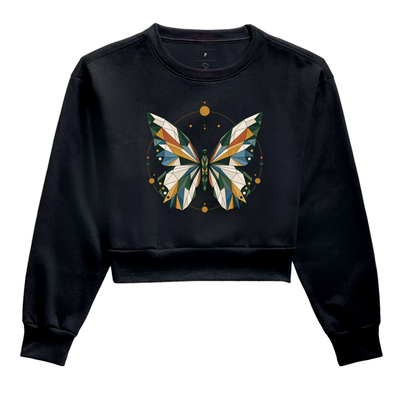 Cropped Moletom - Borboleta - Imagem 2