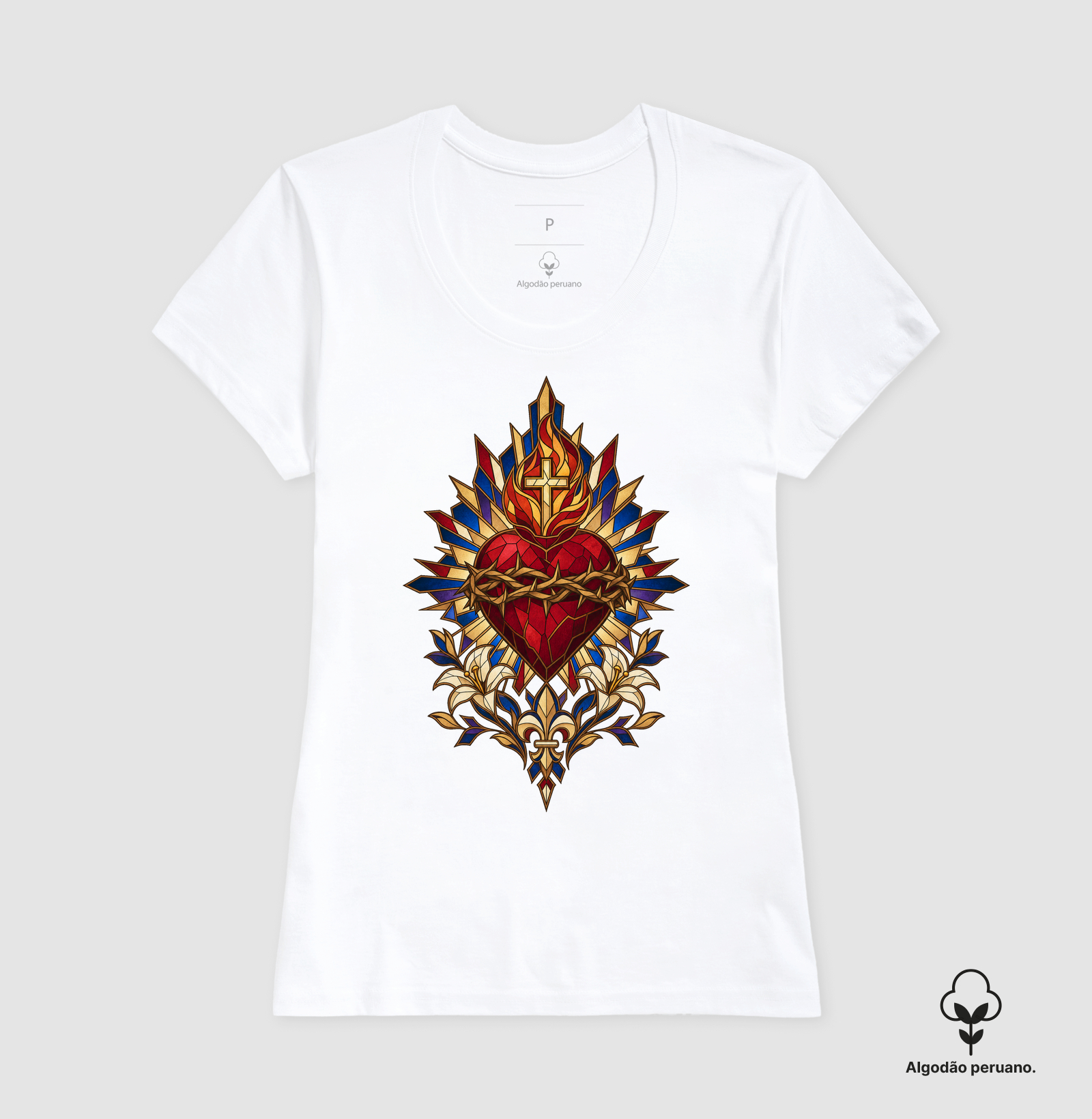 Sagrado Coração - Vitral da Promessa - Cristo Vivo - Imagem 9