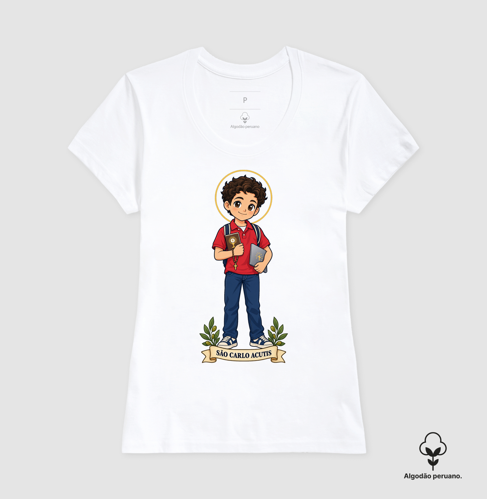 São Carlo Acutis - estilo chibi - Imagem 9