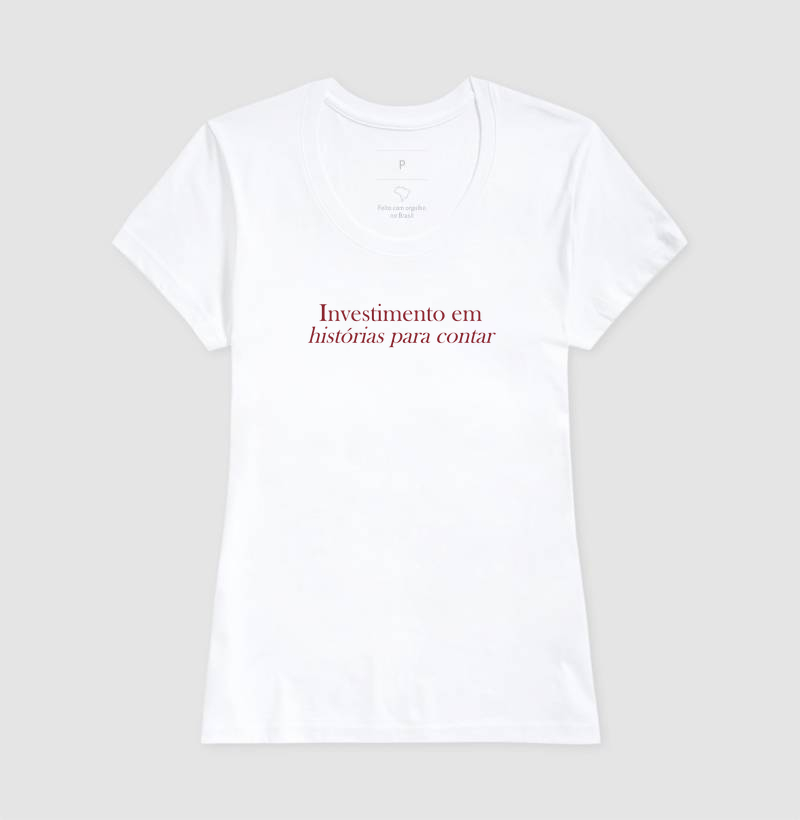 Camiseta Investimento em Histórias - Imagem 3