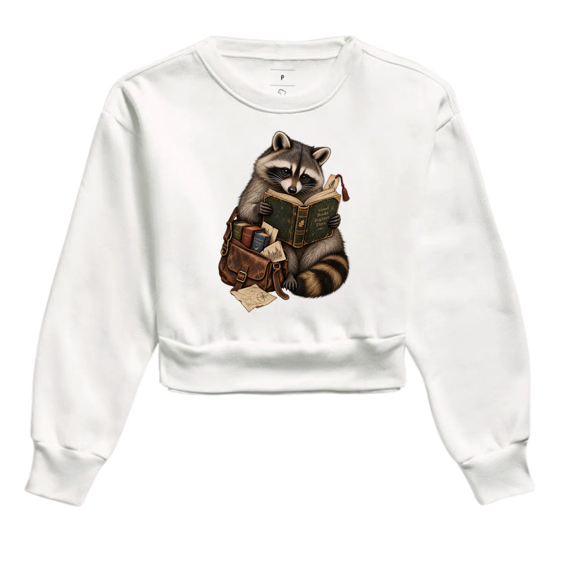 Camiseta Guaxinim Leitor - Imagem 3