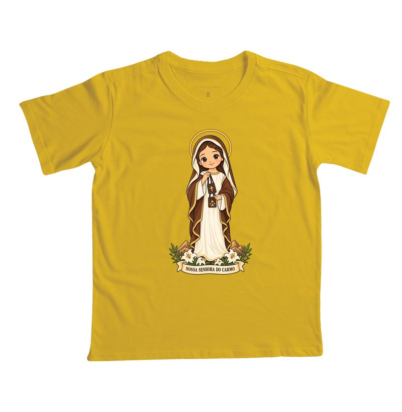 Nossa Senhora do Carmo estilo chibi - Imagem 6