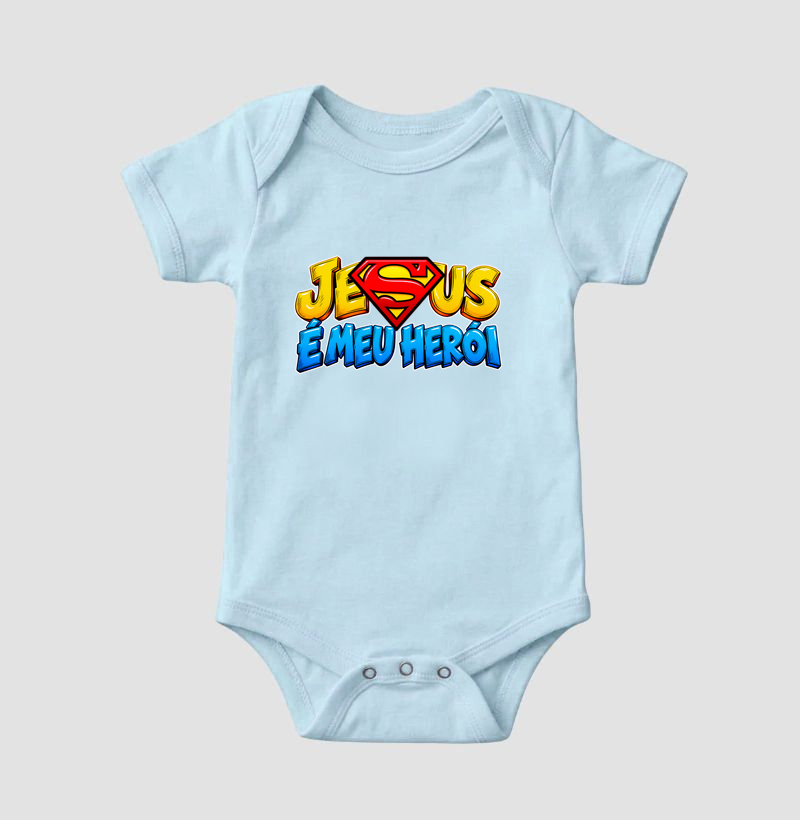 Body Infantil Jesus é meu Super - Imagem 4