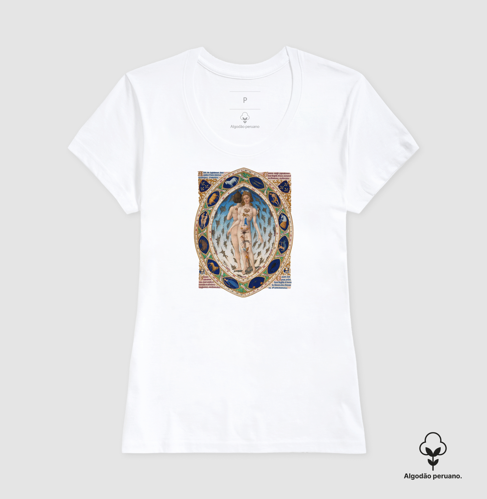Camiseta Anatomical Zodiac Man - Imagem 6