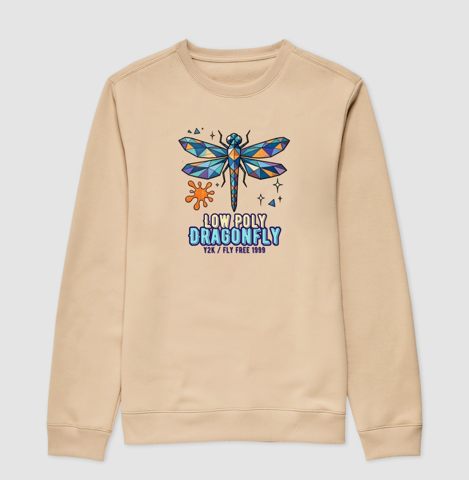 Camiseta Y2K Low Poly Dragonfly - Imagem 3