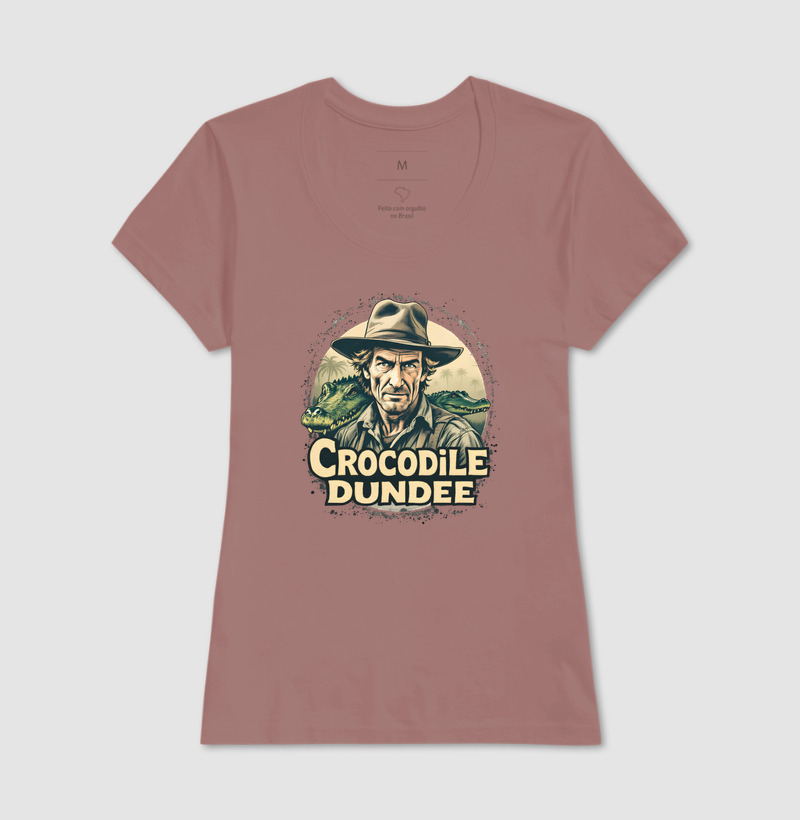 Camiseta Crocodilo Dundee Selvagem - Imagem 17