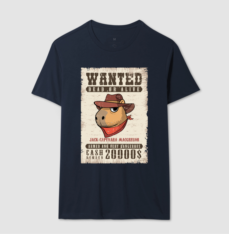 Camiseta Wanted Capivara - Imagem 6