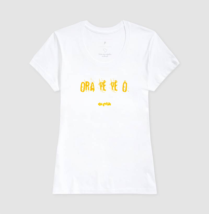 camiseta OXUM saudação feminina - Imagem 3