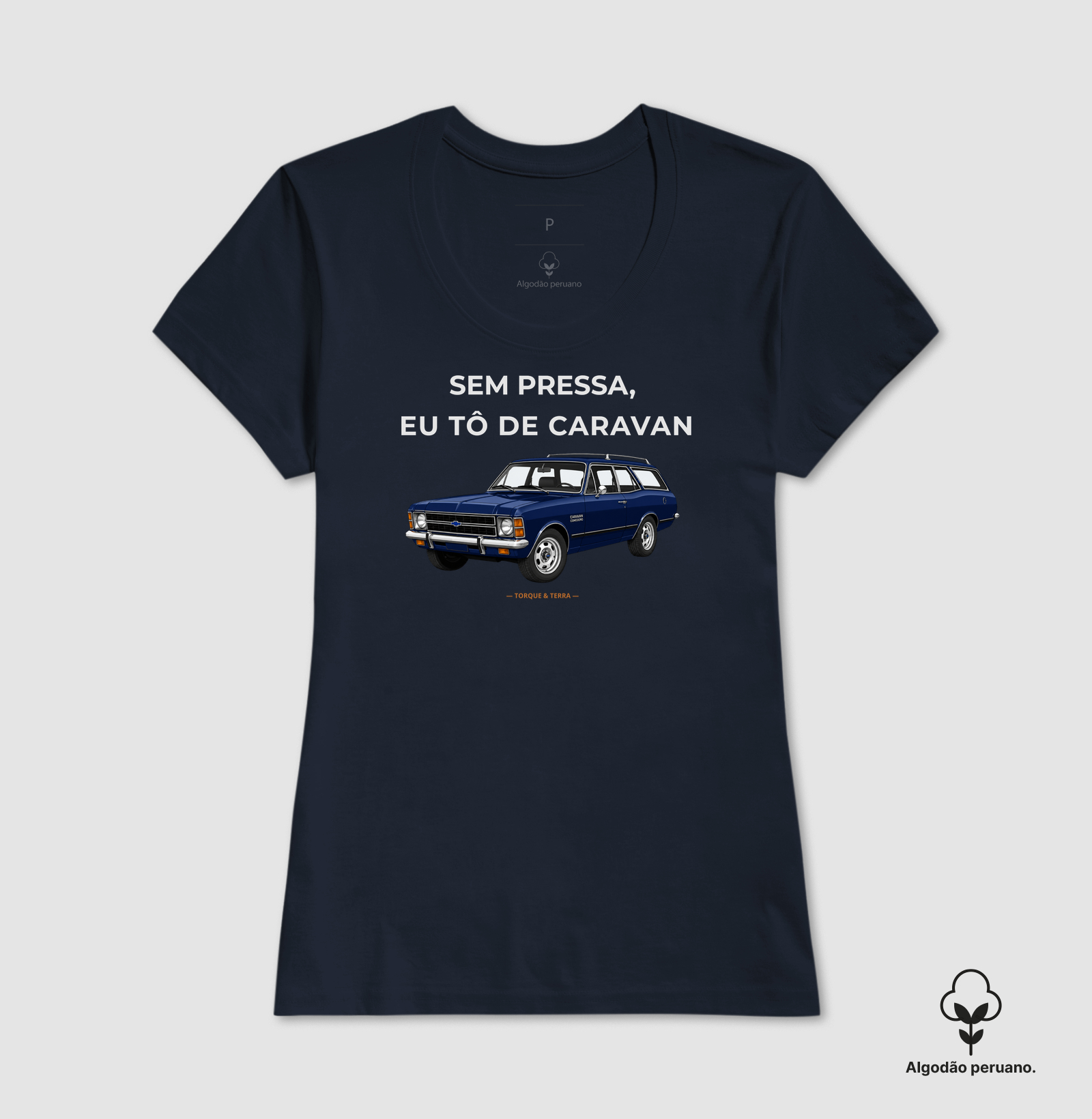 Sem pressa, eu tô de Caravan - Azul escuro 1 - Imagem 5