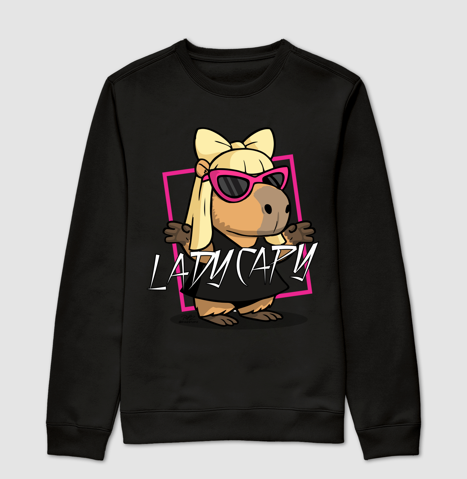 Camiseta Capivara Lady Capy - Imagem 4