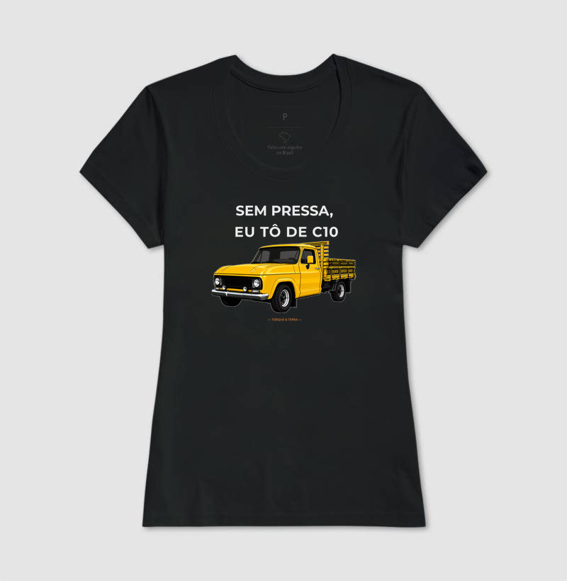 Sem pressa, eu tô de C10 - amarela - Imagem 3