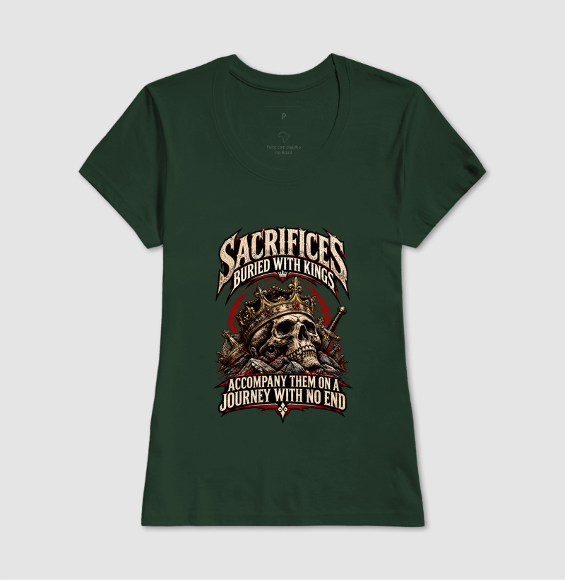 Camiseta Sacrifices Buried with Kings - Imagem 11