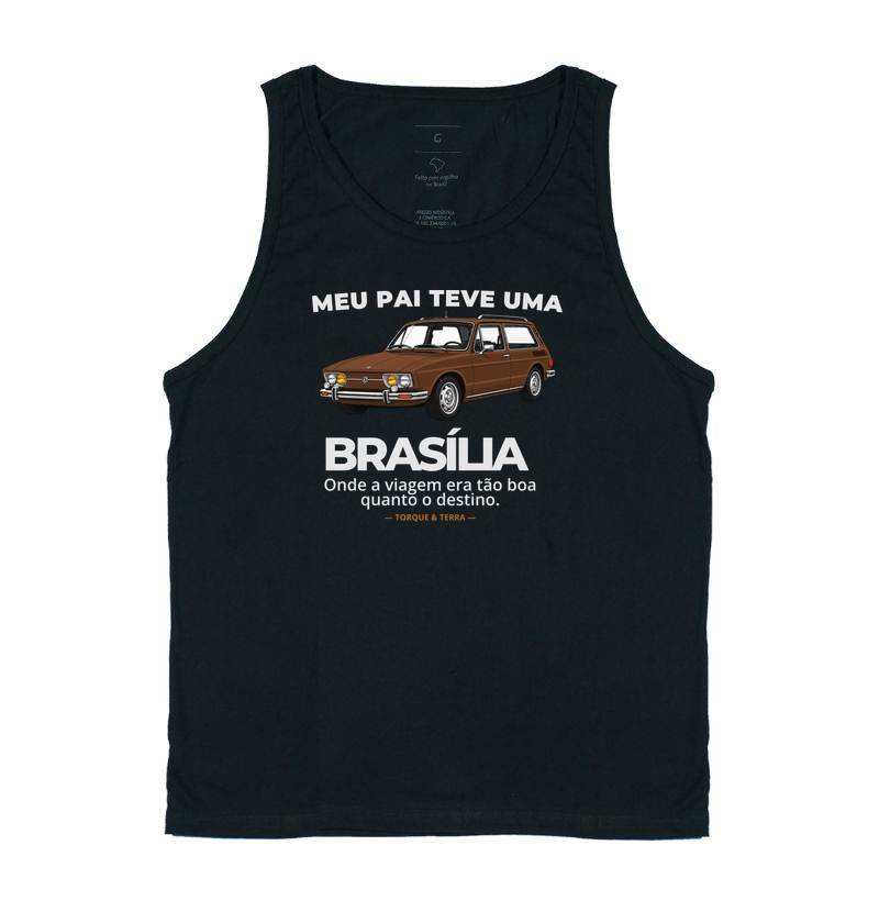 Meu pai teve uma - BRASÍLIA - marrom - Imagem 3