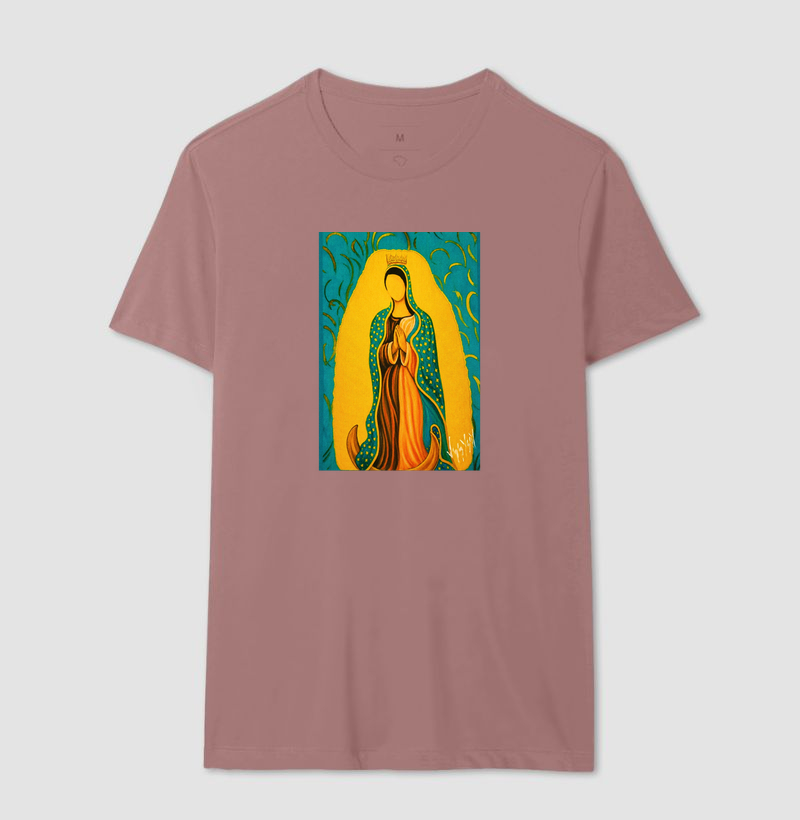 Camiseta Nossa Senhora de Guadalupe Arte Sacra - Imagem 14