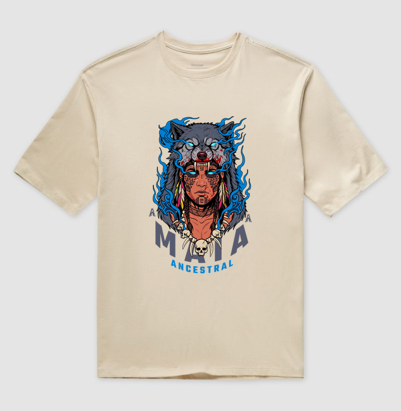 Camiseta Oversized Maia Nightwolf | Gizé — Aion Abstract - Imagem 3