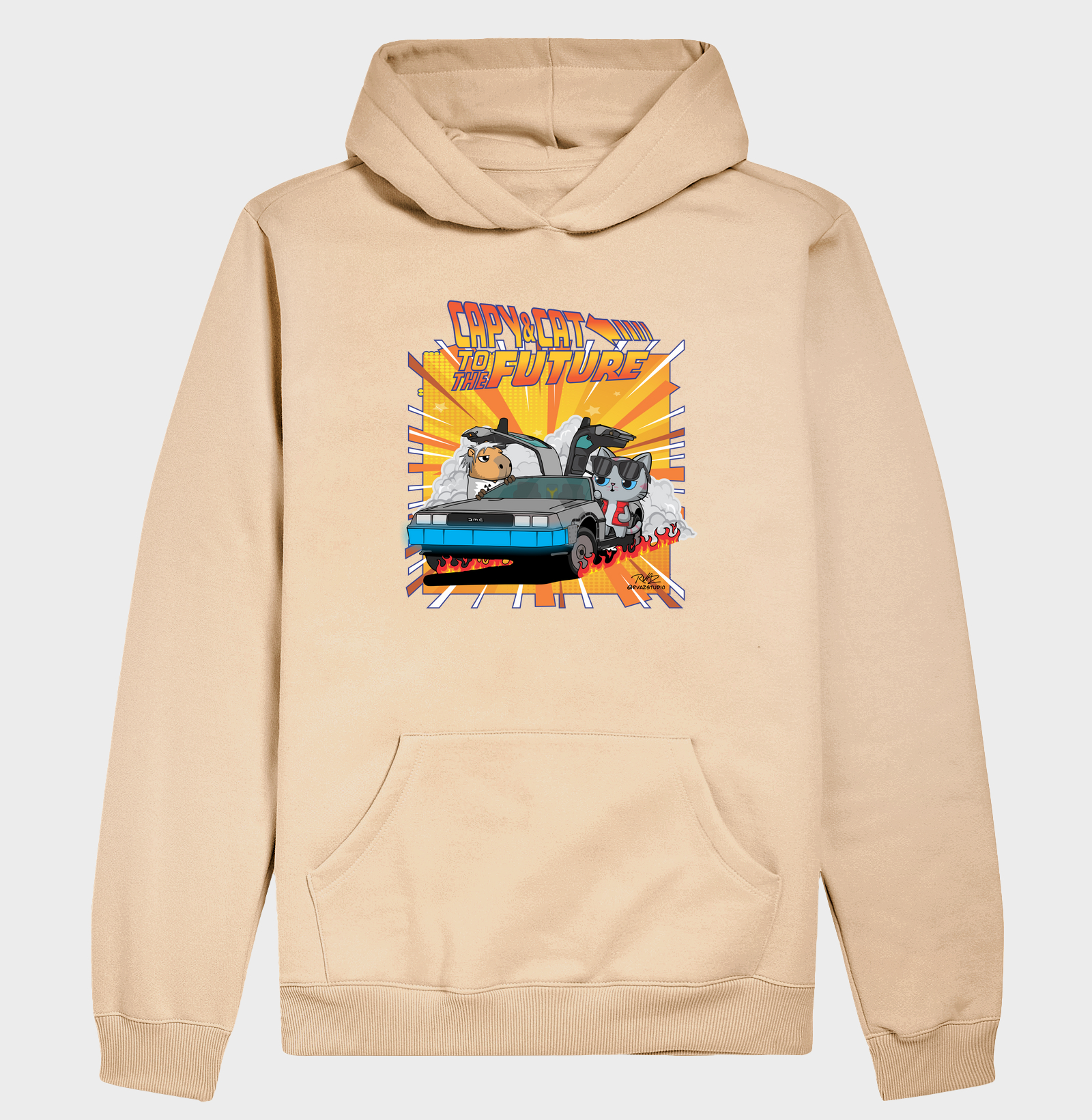 Camiseta Capy & Cat to the Future - Imagem 5