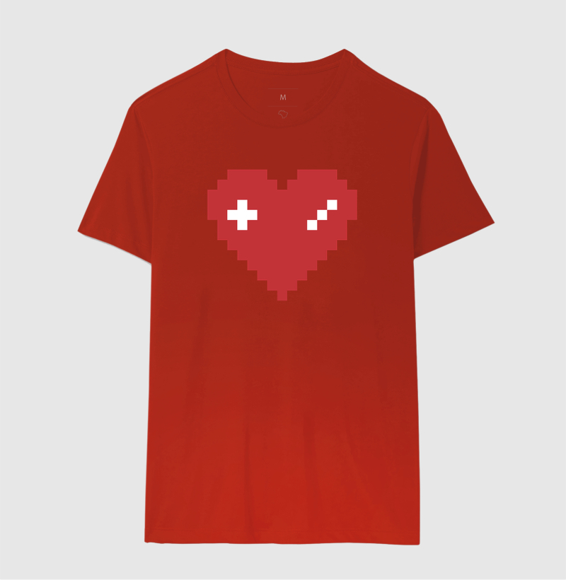 Camiseta Coração Gamer - Imagem 10