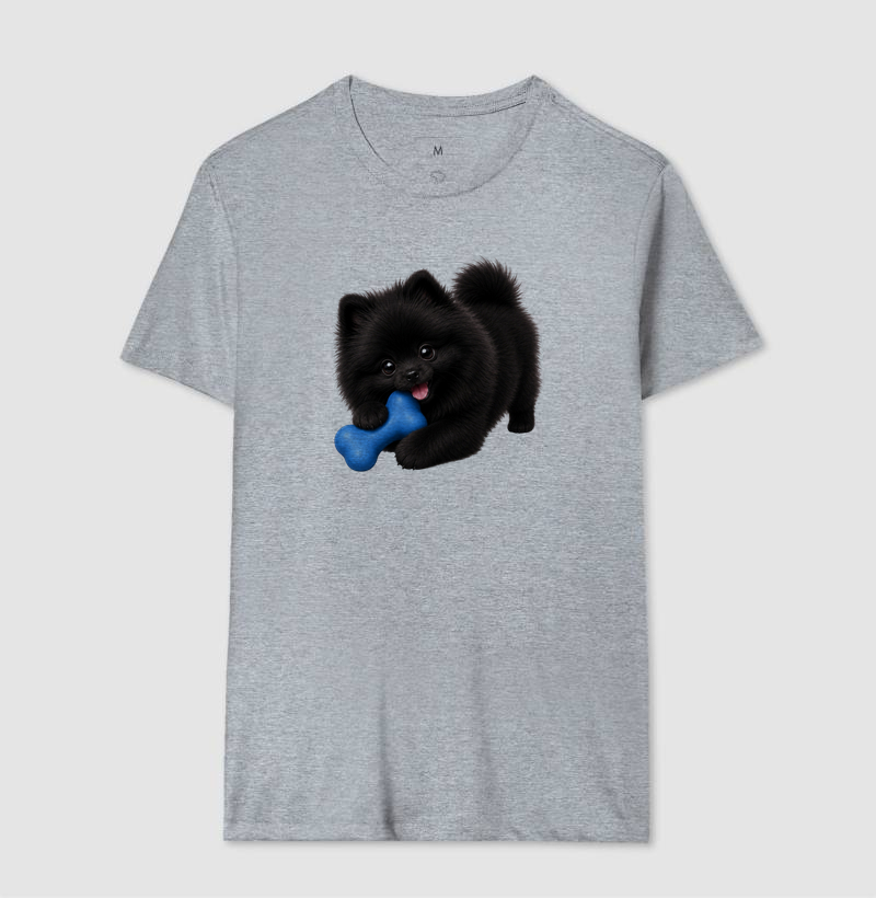 Pomerânia (Spitz Alemão) Preto - Desenho Animado - Imagem 8
