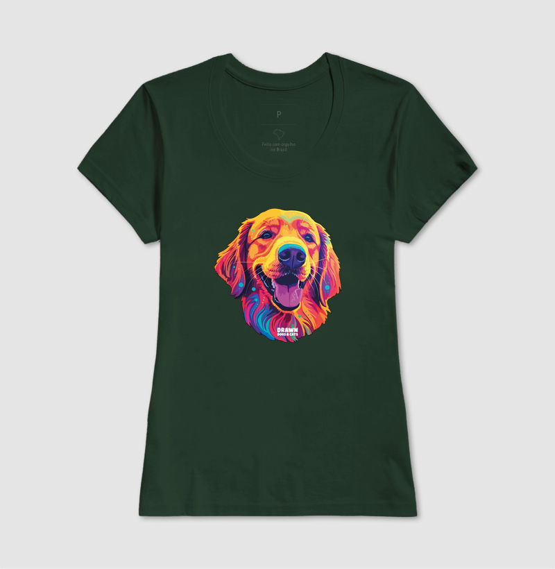 Golden Retriever colorido - Imagem 13