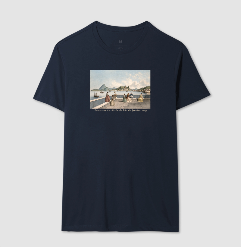 Camiseta Vistas do Rio de Janeiro — Brasil Oitocentista - Imagem 7