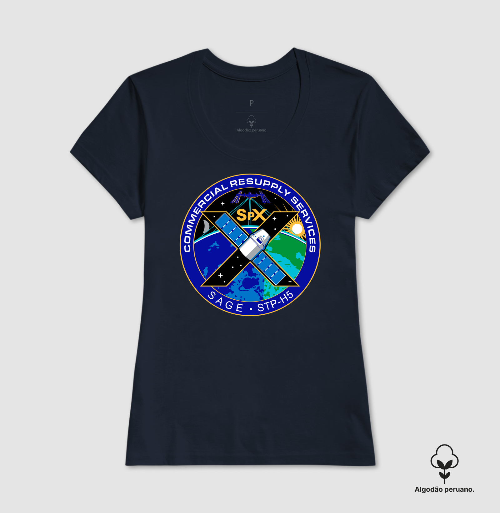 Emblema SpaceX CRS-10: Missão ISS (Coleção Odyssey) - Imagem 7