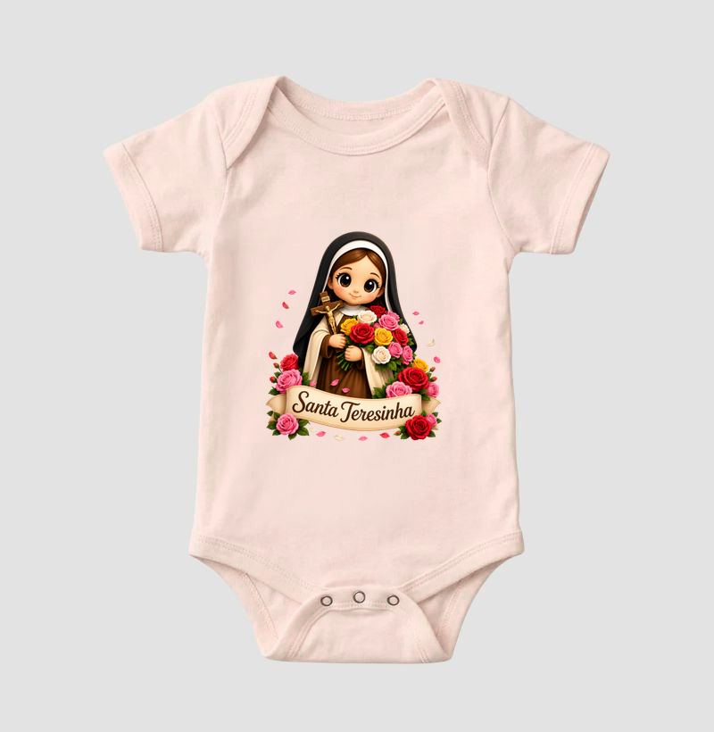 Body Infantil Santa Teresinha - Imagem 5